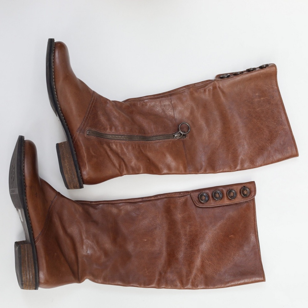 Knee High Riding Style Boots - Picture 2 of 7